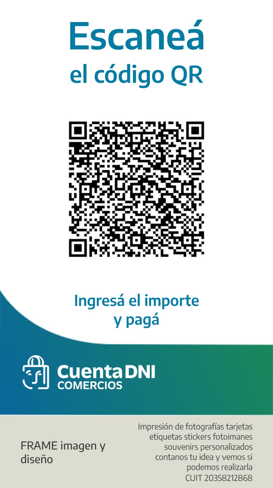 QR CuentaDNI