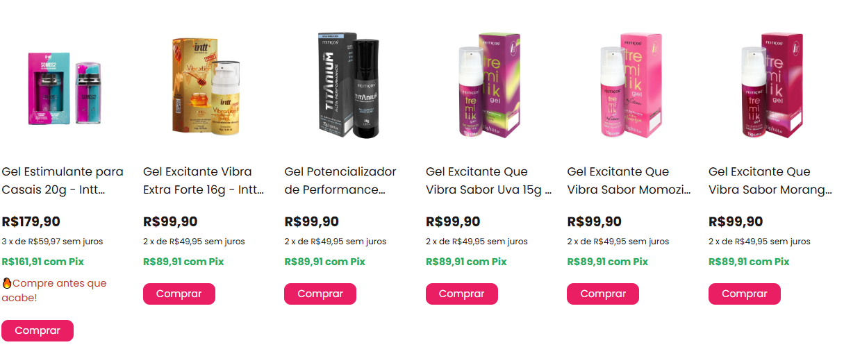 Todos os Produtos Eróticos