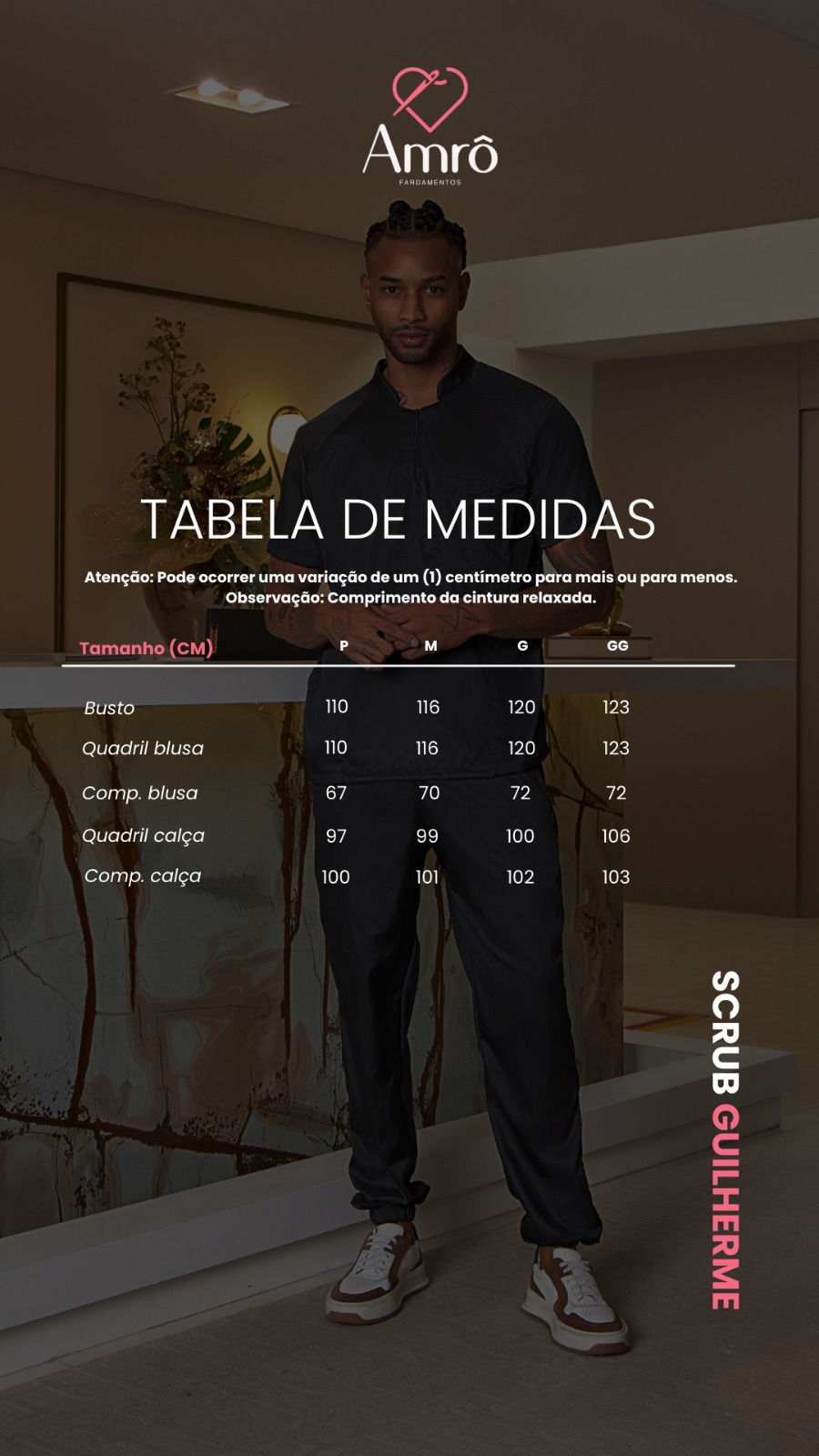 tabela de medidas