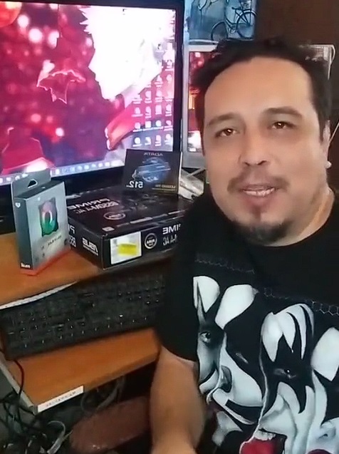 Haciendo un directo de nuestro trabajo