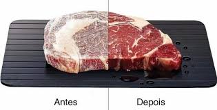 Tabua Cozinha Degelo Descongelar Carne Aluminio 23x16,5 - Os Melhores  Produtos para Casa Você Encontra Aqui