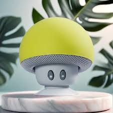 Mini alto-falante cogumelo Bluetooth à prova d'água pode ser usado como  suporte para celular adequado para festas familiares e festas pequenas -  AliExpress