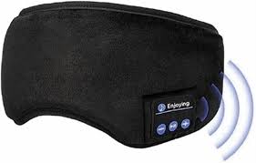 Tapa Olho M&aacute;scara Para Dormir Com Fone De Ouvido Bluetooth Wireless Sem Fio  Para Celular, Notebook, Tablet Leve Na Viagem Ou Medita&ccedil;&atilde;o, Pr&aacute;tica De Yoga  E Sonos Curtos Linha PREMIUM SYANG |