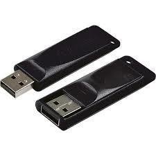 Pendrive USB 2.0 16GB color Negro VERBATIM STORE 'N' GO SLIDER #98696