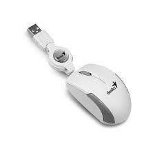 Mouse USB GENIUS MicroTraveler Retractil - comprar online