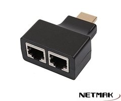 ADAPTADOR PAR DE EXTENSORES HDMI UTP NM-C56 CAT5E/6 30MTS