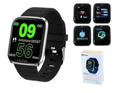 RELOJ SMART WATCH BLUETOOTH NG-SW02 AZUL PULSERA FITNESS - comprar online