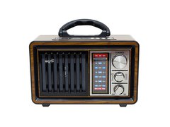 Radio AM/FM vintage con MP3/BT,AUX, Linterna