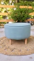 POUF NORDICO CON FUNDA ROSA BRICK - comprar online