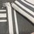Manta Stripe rústica gris y crudo - tienda online