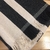 Manta Stripe rústica crudo y negro - comprar online