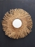 ESPEJO DE PARED CIRCULAR FIBRAS NATURALES DESFLECADO en internet