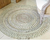 Alfombra circular redonda de palma - PRE ORDER