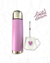 Termo acero inoxidable LOVE con MATE y bombilla ♥