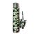 Termo acero inoxidable Camuflado Verde con MATE y bombilla