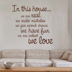 IN THIS HOUSE