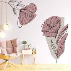 KIT MURAL FLORES