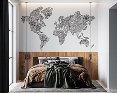 MAPAMUNDI MANDALA - Mundo Bichi Vinilos Decorativos