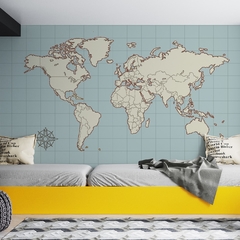 MAPAMUNDI - Mundo Bichi Vinilos Decorativos