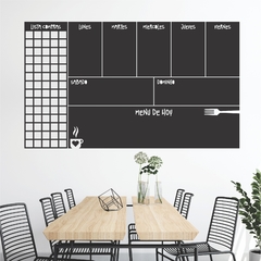 PIZARRA FAMILIAR + MARCADOR TIZA - comprar online