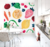 mural de frutas