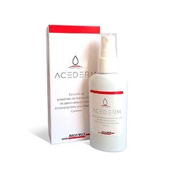 Acederm spray de hidrocortisona con acción antipruriginosa y antiinflamatoria del Laboratorio Brouwer 