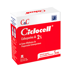 Ciclocell del Laboratorio Love - Colirio con ciclosporina gotas oftálmicas