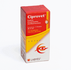 Ciprovet L - A colirio cicatrizante antibacteriano para mascotas - comprar online