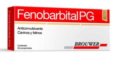 Fenobarbital comprimidos palatables anticonvulsivante para caninos