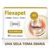 Flexapet comprimidos condroprotector con Colágeno tipo II para el tratamiento de la osteoartritis en perros y gatos