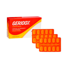 Gerioox comprimidos - Antioxidante - Condroprotector con Omega 3  del Laboratorio Labyes esta indicado para mejorar el estado general de las mascotas de la tercera edad.-