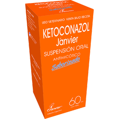 El Ketoconazol suspension del Laboratorio J'anvier es un antimicótico para caninos y felinos de administración sistémica de amplio espectro, indicado en infecciones fúngicas causadas por Cándida y Aspergillus entre otros.