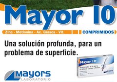 Mayor 10 regenerador de la piel y el pelo de perros y gatos - comprar online