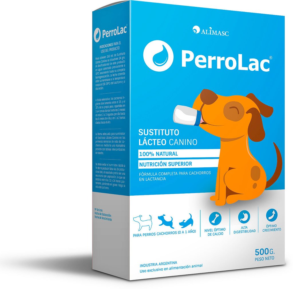 Perrolac sustituto lacteo para perros de Alimasc