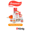Serenex Felinos son feromonas del Laboratorio König que calman y tranquilizan a gatos en momentos de estrés. Es un tratamiento natural, libre de fármacos y sin efecto sedante.