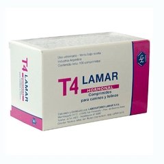 T4 y T4 F – Hormona tiroidea - Levotiroxina para caninos y felinos con hipotiroidismo
