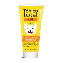 El Tónico Total Cats en sabrosas pastas palatable para gatos del Laboratorio John Martin es un suplemento Vitamínico - Mineral con Aminoácidos