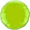 balão metalizado redondo verde limão