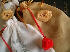 Bolsitas de voile decoradas