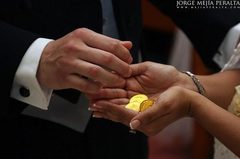 Monedas personalizadas para Promesas de Boda (Arras)