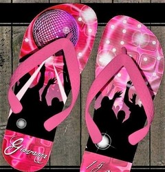 Ojotas personalizadas Disco