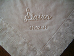 Servilleta Tissue personalizada Daira