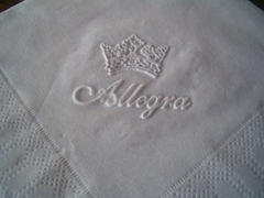 Servilleta personalizada Allegra