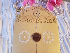 Tarjetas caladas Modelo Corona