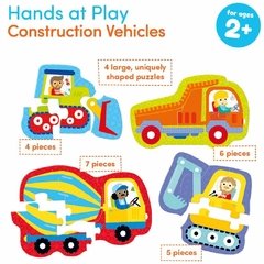 Hands at Play Construction Vehicles Age 2+ Puzzle - comprar online
