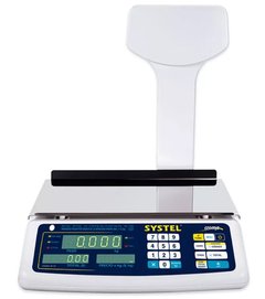 SYSTEL CROMA 31KG X 5G BATERIA RS232 ALFANUMERICA en internet