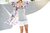 Short Geranio white