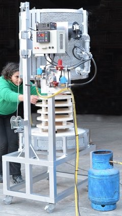 horno de gas para cerámica 