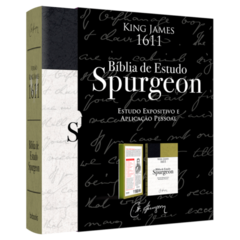 Biblia de Estudo King James 1611 com Estudo Expositivo e Aplicação Pessoal de Charles Spurgeon Verde - comprar online