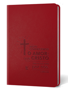 Bíblia AEC – vermelho cruz